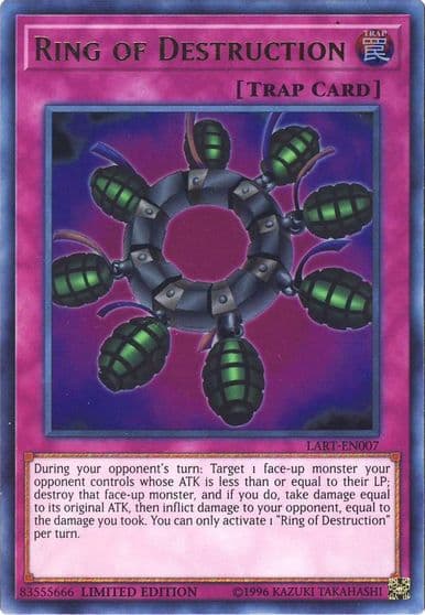 Ring of Destruction The Lost Art Promotion Yu-Gi-Oh! card