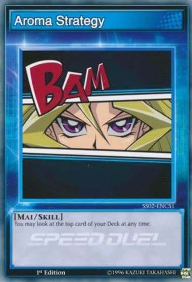 Aroma Strategy Speed Duel Decks: Duelists of Tomorrow Yu-Gi-Oh! card
