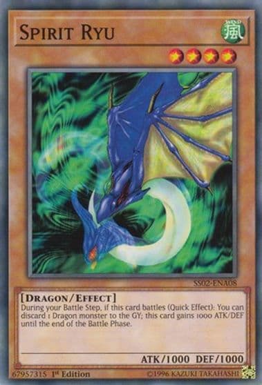 Spirit Ryu Speed Duel Decks: Duelists of Tomorrow Yu-Gi-Oh! card