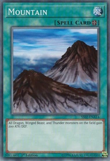 Mountain Speed Duel Decks: Duelists of Tomorrow Yu-Gi-Oh! card