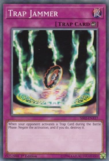 Trap Jammer Speed Duel Decks: Duelists of Tomorrow Yu-Gi-Oh! card
