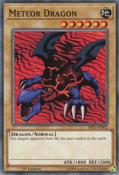 Meteor Dragon Speed Duel Decks: Duelists of Tomorrow Yu-Gi-Oh! card