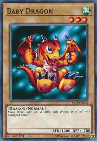 Baby Dragon Speed Duel Decks: Duelists of Tomorrow Yu-Gi-Oh! card