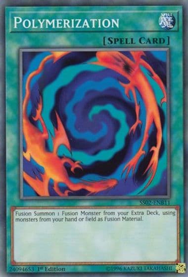 Polymerization Speed Duel Decks: Duelists of Tomorrow Yu-Gi-Oh! card