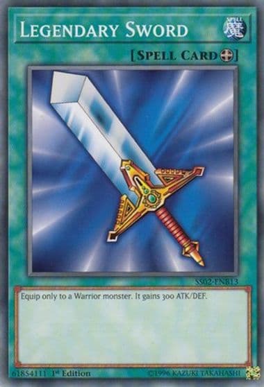Legendary Sword Speed Duel Decks: Duelists of Tomorrow Yu-Gi-Oh! card