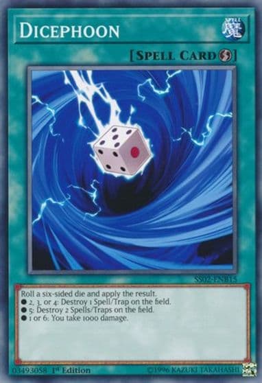 Dicephoon Speed Duel Decks: Duelists of Tomorrow Yu-Gi-Oh! card