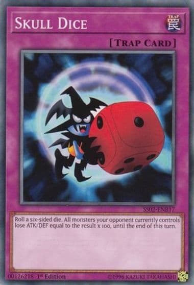 Skull Dice Speed Duel Decks: Duelists of Tomorrow Yu-Gi-Oh! card