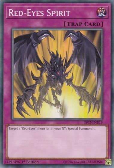 Red Eyes Spirit Speed Duel Decks: Duelists of Tomorrow Yu-Gi-Oh! card