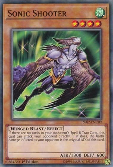 Sonic Shooter Speed Duel Decks: Duelists of Tomorrow Yu-Gi-Oh! card