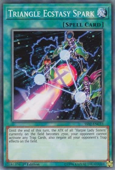 Triangle Ecstasy Spark Speed Duel Decks: Duelists of Tomorrow Yu-Gi-Oh! card