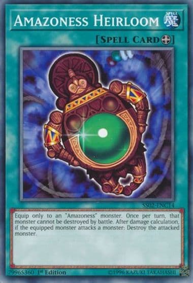Amazoness Heirloom Speed Duel Decks: Duelists of Tomorrow Yu-Gi-Oh! card