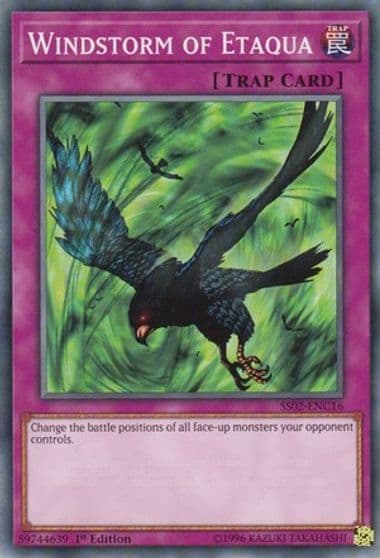 Windstorm of Etaqua Speed Duel Decks: Duelists of Tomorrow Yu-Gi-Oh! card