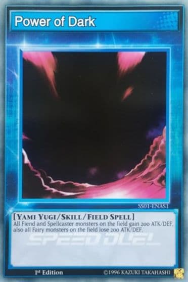 Power of Dark Speed Duel Decks: Destiny Masters Yu-Gi-Oh! card