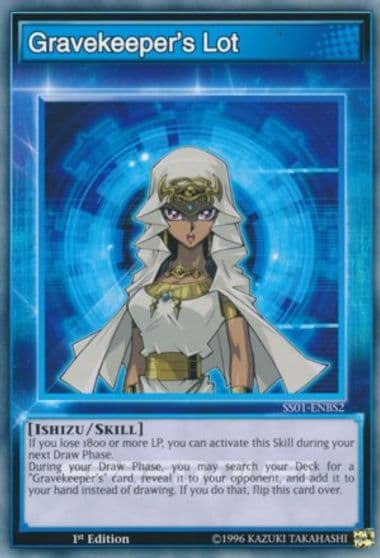 Gravekeepers Lot Speed Duel Decks: Destiny Masters Yu-Gi-Oh! card