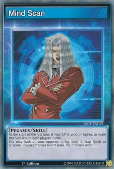 Mind Scan Speed Duel Decks: Destiny Masters Yu-Gi-Oh! card