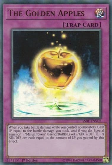 The Golden Apples Speed Duel Decks: Destiny Masters Yu-Gi-Oh! card
