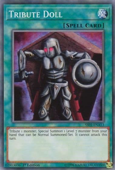 Tribute Doll Speed Duel Decks: Destiny Masters Yu-Gi-Oh! card