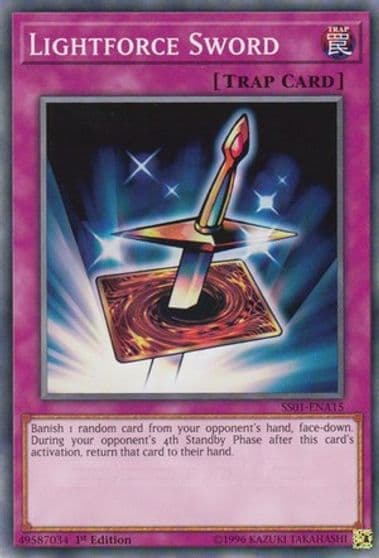 Lightforce Sword Speed Duel Decks: Destiny Masters Yu-Gi-Oh! card