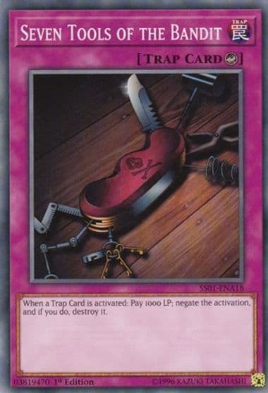 Seven Tools of the Bandit Speed Duel Decks: Destiny Masters Yu-Gi-Oh! card