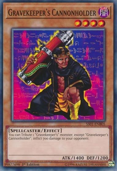 Gravekeepers Cannonholder Speed Duel Decks: Destiny Masters Yu-Gi-Oh! card