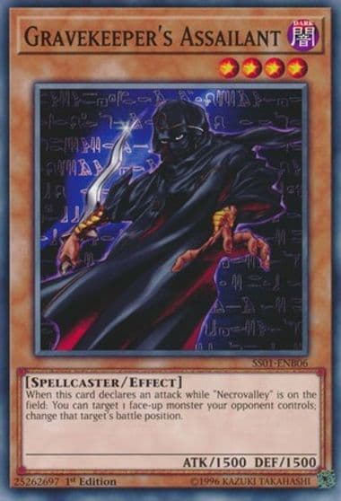 Gravekeepers Assailant Speed Duel Decks: Destiny Masters Yu-Gi-Oh! card