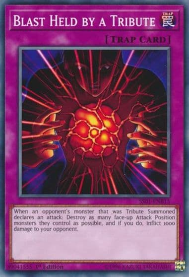 Blast Held by a Tribute Speed Duel Decks: Destiny Masters Yu-Gi-Oh! card