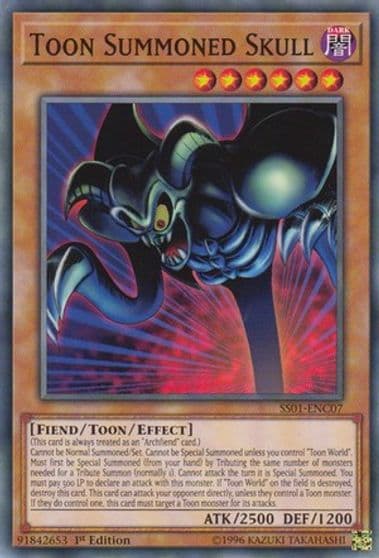 Toon Summoned Skull Speed Duel Decks: Destiny Masters Yu-Gi-Oh! card