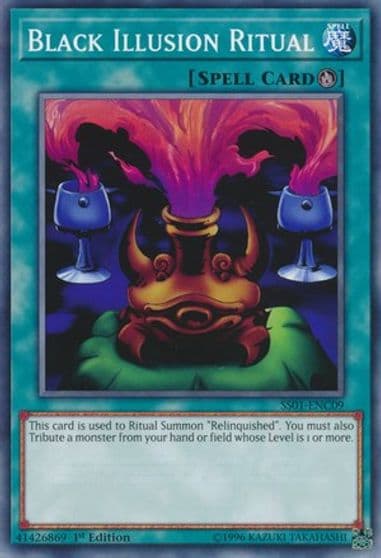 Black Illusion Ritual Speed Duel Decks: Destiny Masters Yu-Gi-Oh! card