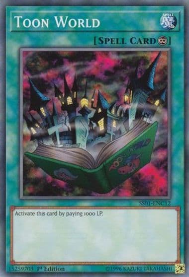 Toon World Speed Duel Decks: Destiny Masters Yu-Gi-Oh! card