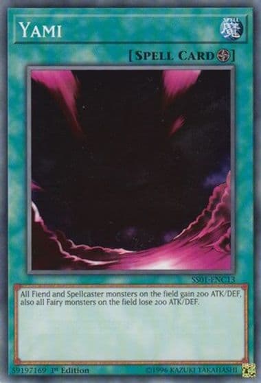 Yami Speed Duel Decks: Destiny Masters Yu-Gi-Oh! card