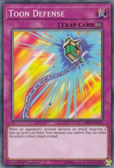 Toon Defense Speed Duel Decks: Destiny Masters Yu-Gi-Oh! card