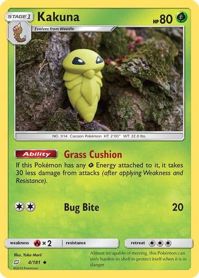 Kakuna SM - Team Up Pokemon card
