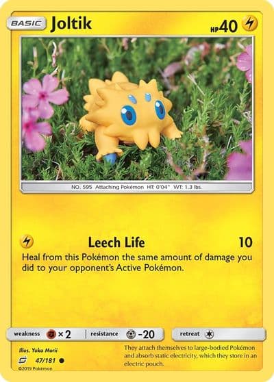 Joltik SM - Team Up Pokemon card