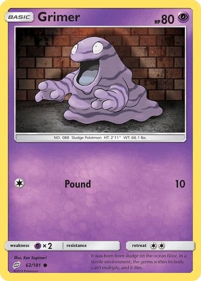 Grimer SM - Team Up Pokemon card