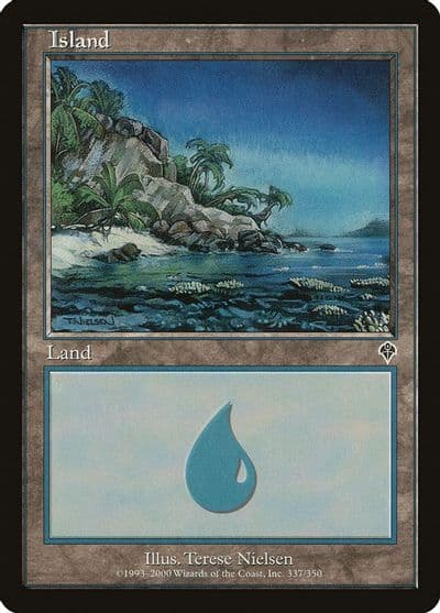Island 337 Invasion Magic card