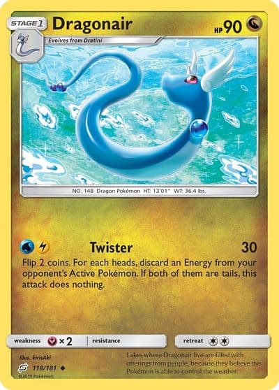 Dragonair SM - Team Up Pokemon card