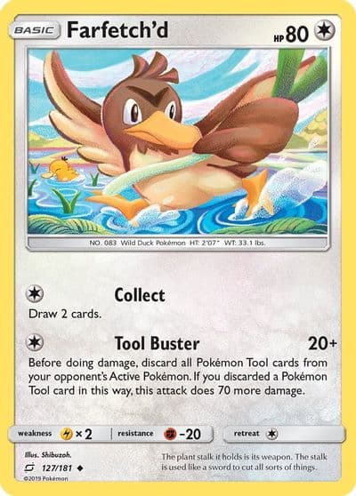 Farfetch'd SM - Team Up Pokemon card