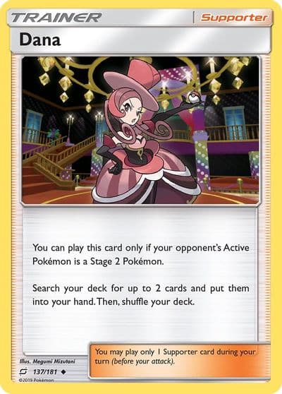 Dana SM - Team Up Pokemon card
