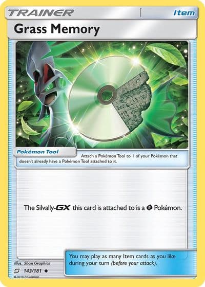 Grass Memory SM - Team Up Pokemon card