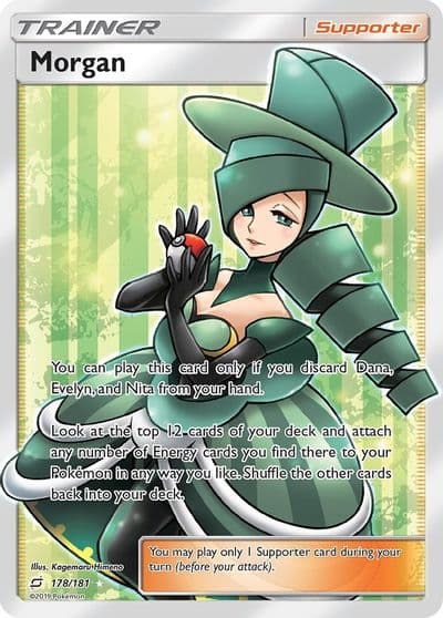 Morgan (Full Art) SM - Team Up Pokemon card