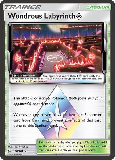 Wondrous Labyrinth SM - Team Up Pokemon card