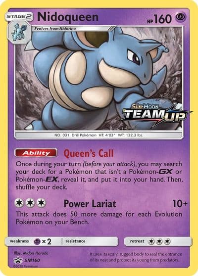 Nidoqueen - SM160 (Prerelease) SM Promos Pokemon card