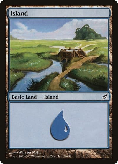 Island 286 Lorwyn Magic card