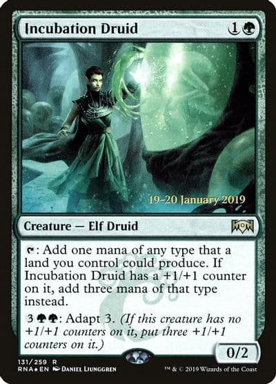 Incubation Druid Prerelease Cards Magic card