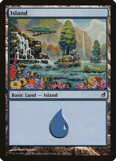 Island 287 Lorwyn Magic card