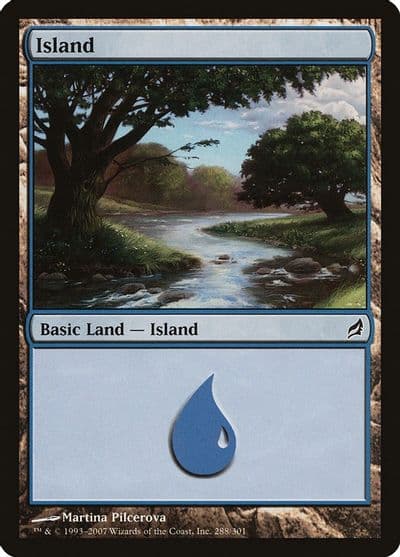 Island 288 Lorwyn Magic card