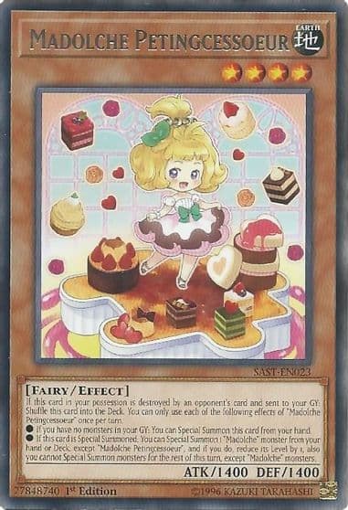 Madolche Petingcessoeur Savage Strike Yu-Gi-Oh! card