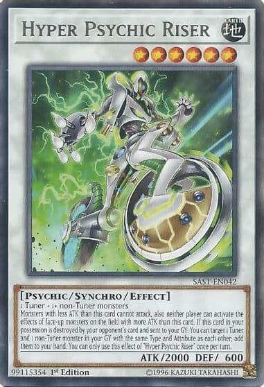Hyper Psychic Riser Savage Strike Yu-Gi-Oh! card