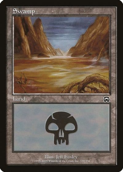 Swamp 339 Mercadian Masques Magic card