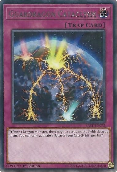 Guardragon Cataclysm Savage Strike Yu-Gi-Oh! card